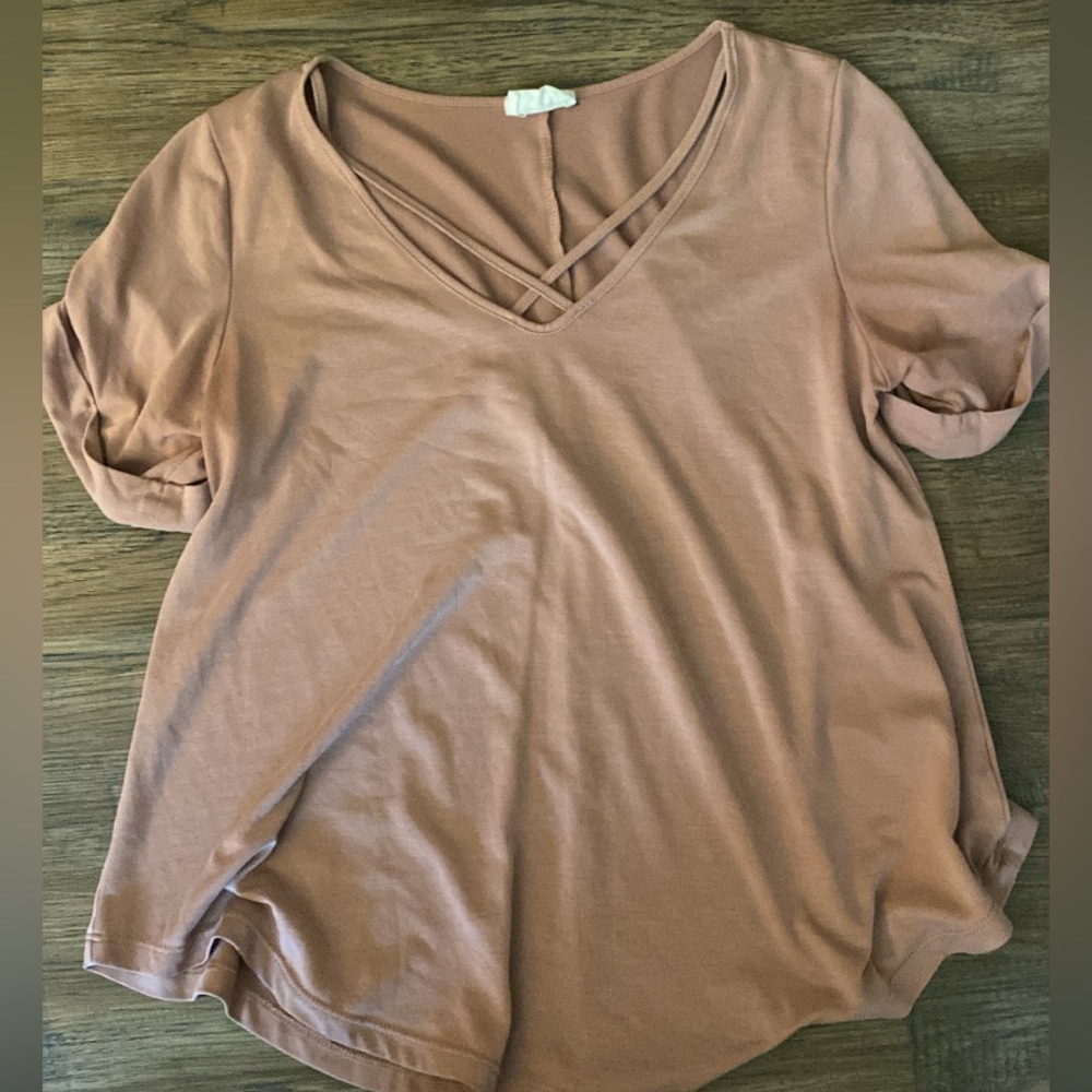 Dusty pink blouse